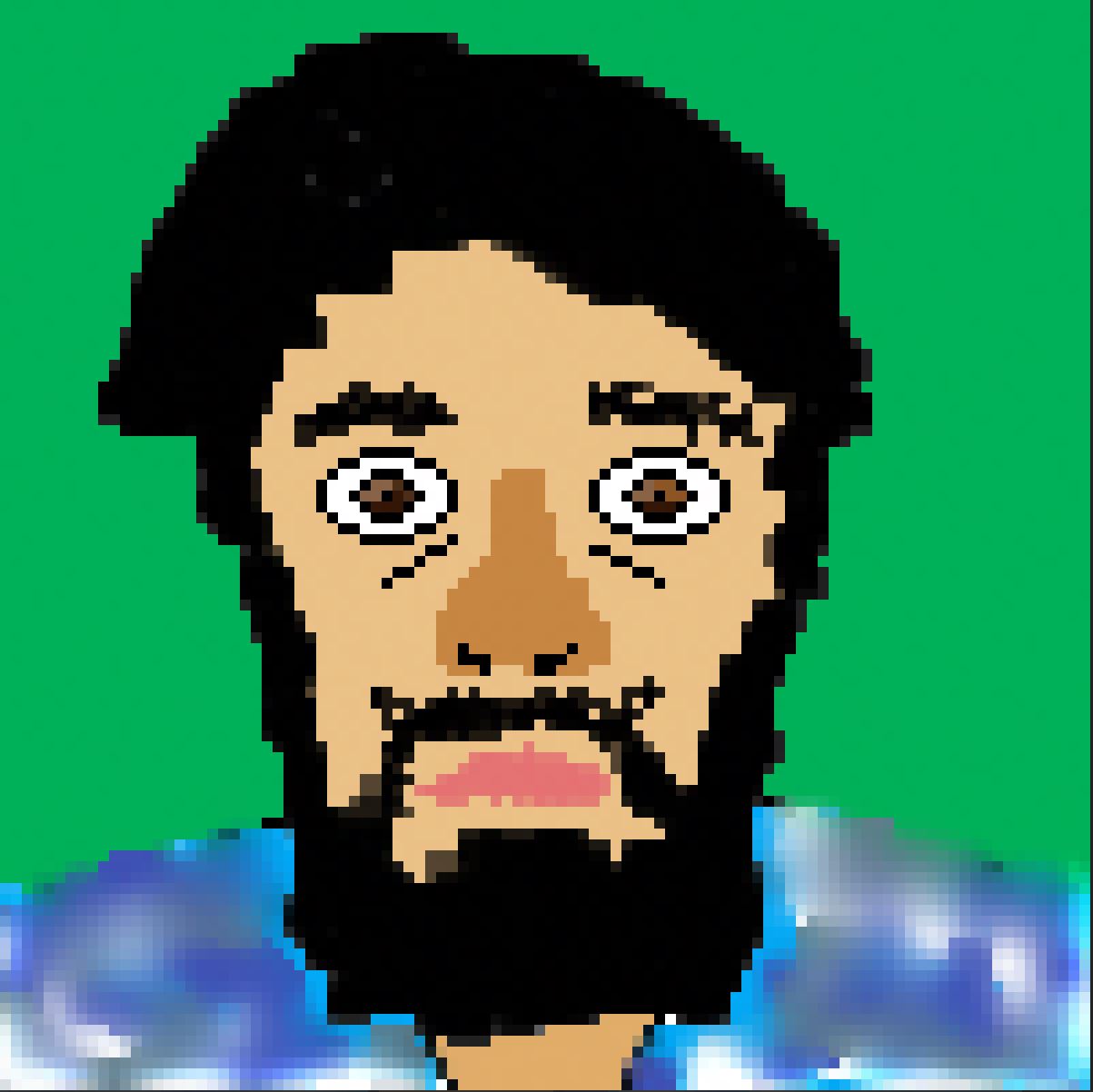 Pixel Portrait.