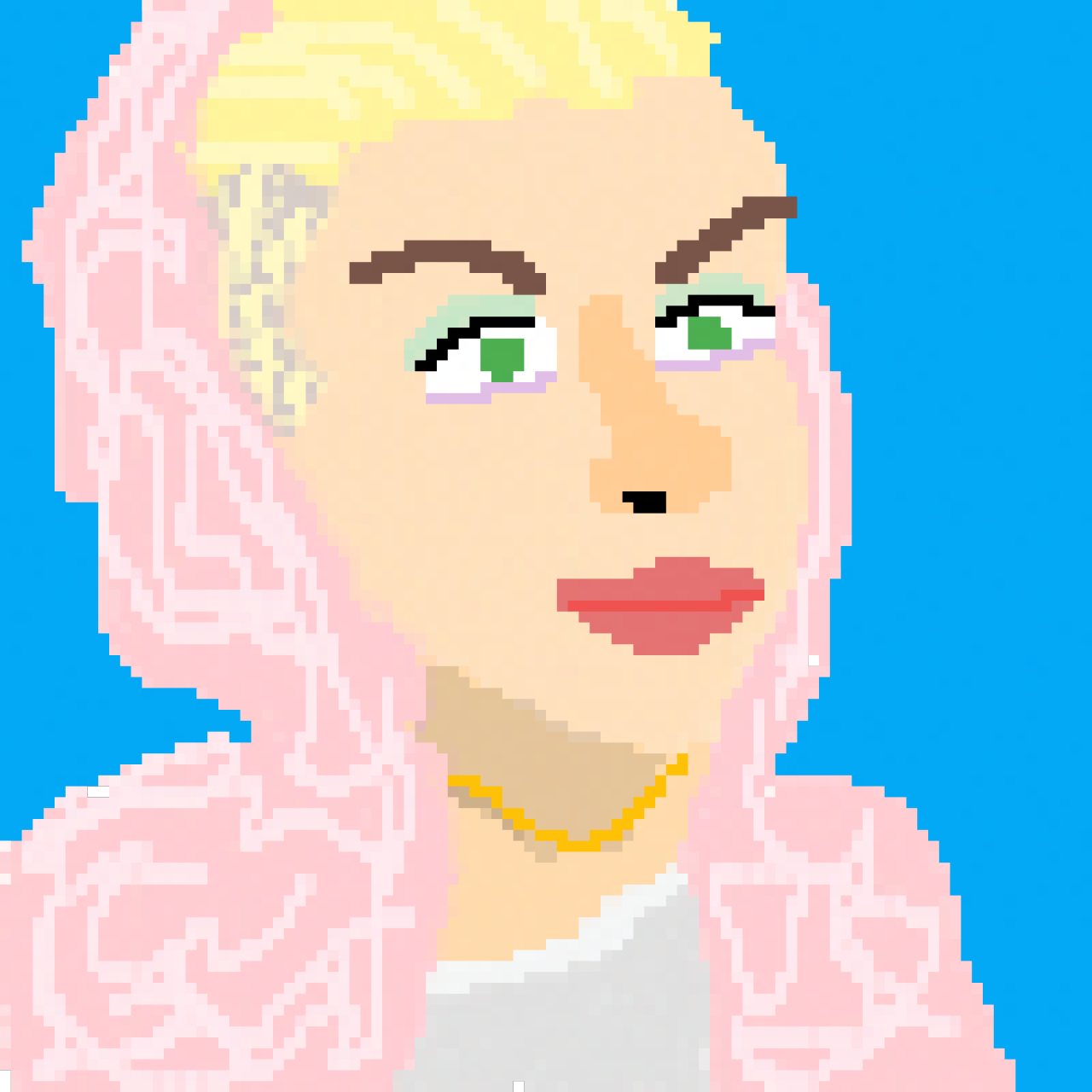 Pixel Portrait.