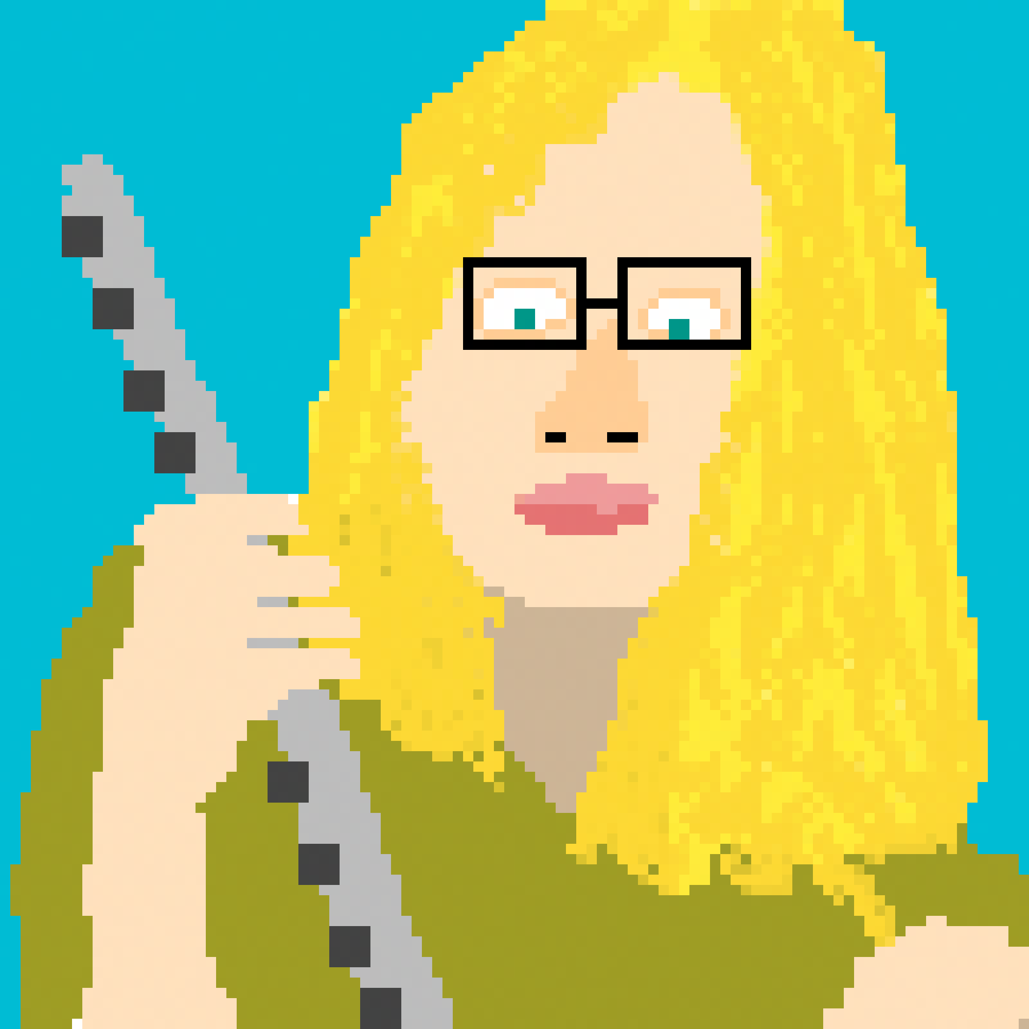 Pixel Portrait.
