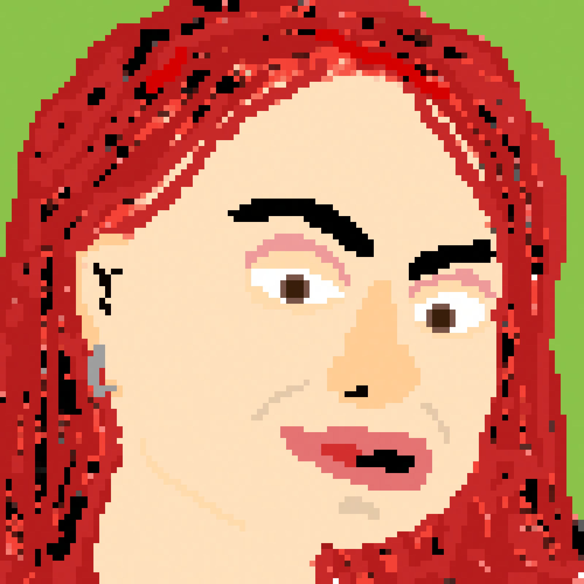 Pixel Portrait.